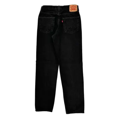 550 Levis Jeans - 30W 33L Black Cotton