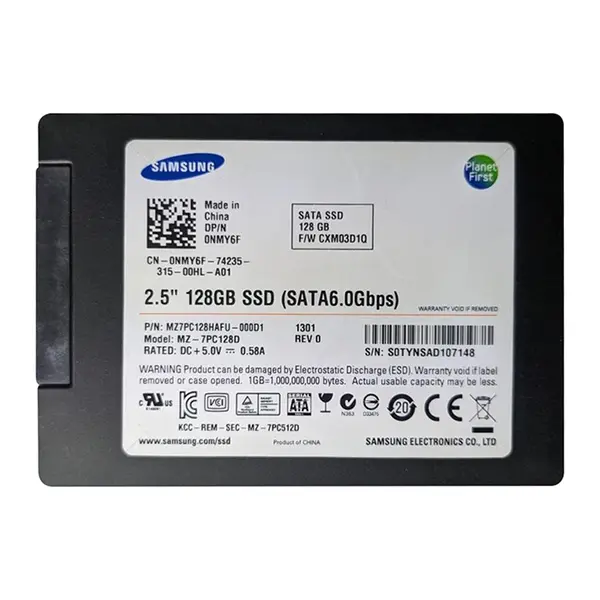 Dell 0NMY6F | 128GB Multi-Level Cell SATA 6Gb/s 2.5-Inch Solid State Drive