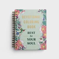 Rest For Your Soul: Devotional Coloring Book for Adults – Bible Verse Meditation Art, Mindfulness Activity Book, Christian ...