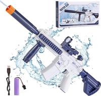 Electric Water Gun for Kids Adults - Automatic Squirt Gun With up to 32 Ft Long Range, Summer Outdoor Beach Swimming Pool Par...
