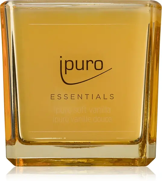 ipuro Essentials Soft Vanilla scented candle 125 g