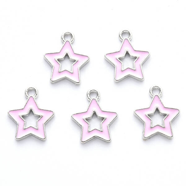 Alloy Enamel Pendants