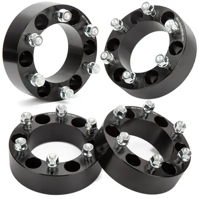 2 inch 6x5.5 Wheel Spacers for Toyota Tacoma 4Runner Tundra Forged Aluminum Hub Centric Design Improves Stability and Tire Cl...