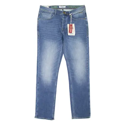 BLEND Twister Mens Jeans Blue Slim Straight Stone Wash W32 L32