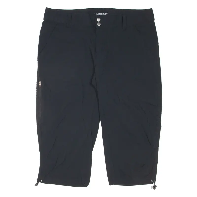 COLUMBIA Outdoor Womens Casual Shorts Black Slim M W32