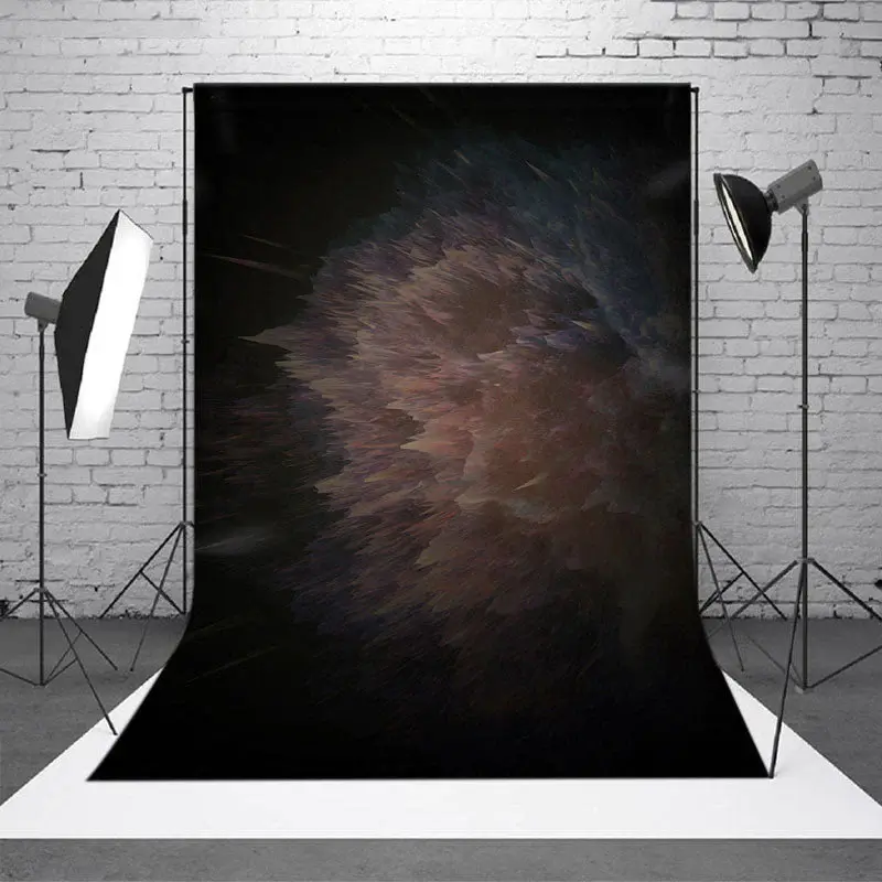 Aperturee Dark Painting Blast Texture Portrait Backdrop For Photo