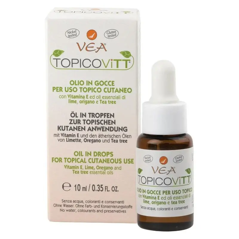 Vea Topicovit Oil In Gocce For Topical Cutaneous Use 10 ml