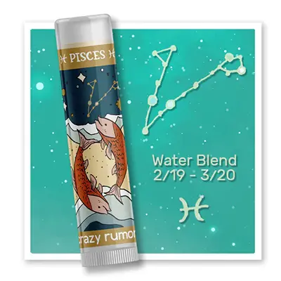 Crazy Rumors Zodiac Lip Balm - Fish (Lip Balm) 4,4 ml