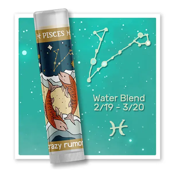 Crazy Rumors Zodiac Lip Balm - Fish (Lip Balm) 4,4 ml