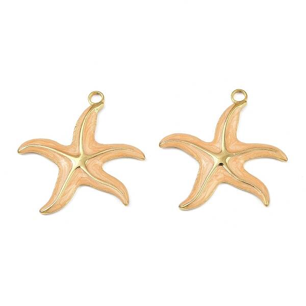 304 Stainless Steel Enamel Pendants