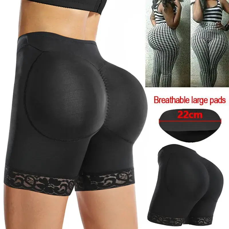 Premium Large Pads Butt Lifting Panties Hip Padded Enhancer Body Shaper Seamless Big Booty Underwear Corset Faja Briefs