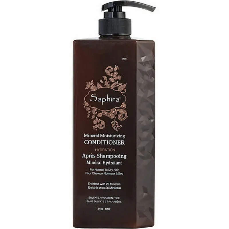 Mineral Paraben Free Hair Conditioner Saphira for hydration 1000 ml