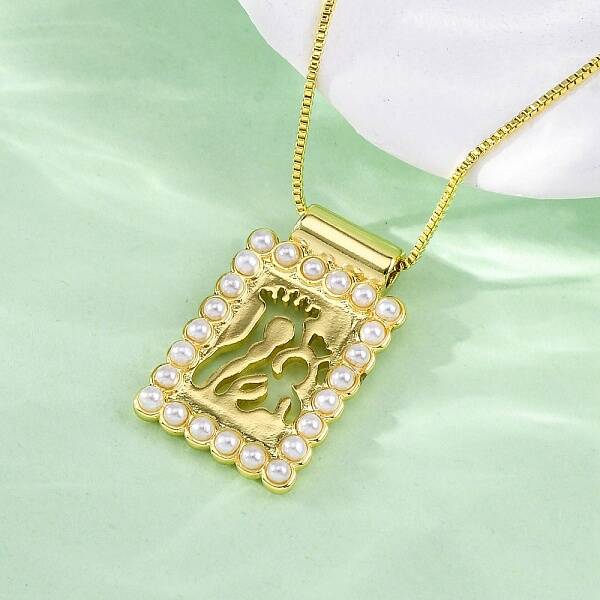 Brass Religion Pendant Necklaces