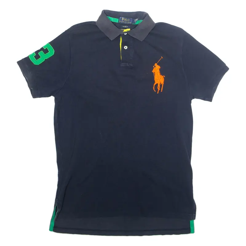 POLO RALPH LAUREN Mens Polo Shirt Blue M