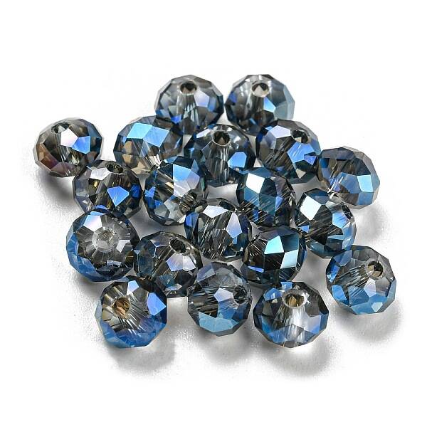 Transparent Electroplate Glass Beads