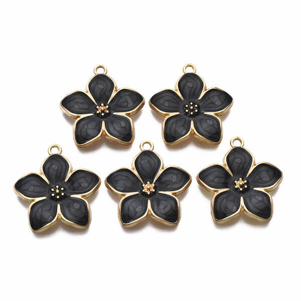 Alloy Enamel Pendants