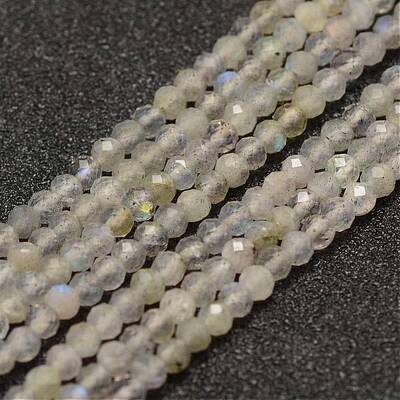Natural Labradorite Beads Strands