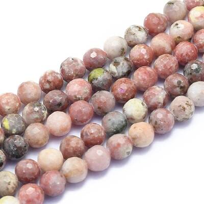 Natural Plum Blossom Jasper Beads Strands