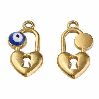 304 Stainless Steel Enamel Pendants