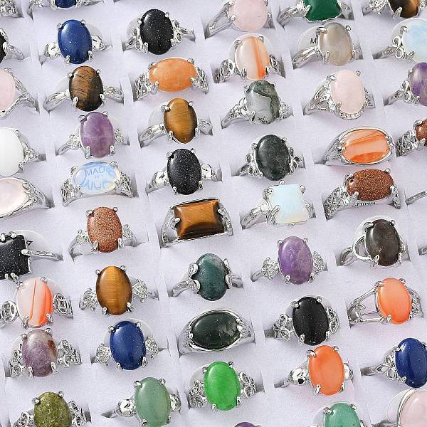 Natural & Synthetic Gemstone Rings