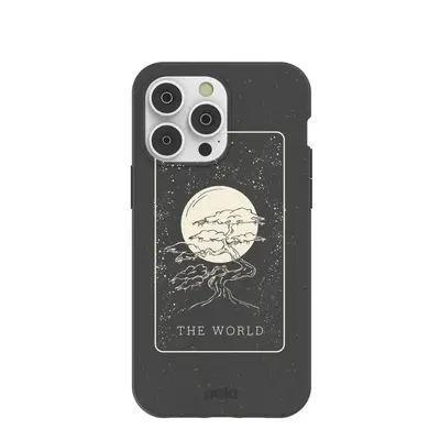 Black The World iPhone 14 Pro Max Case