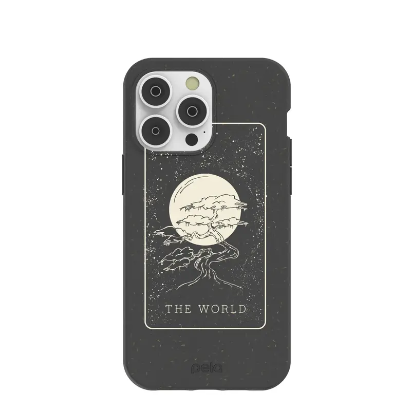 Black The World iPhone 14 Pro Max Case