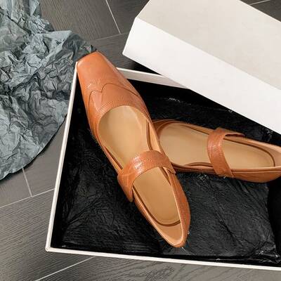 CHIKO Tamekia Square Toe Block Heels Mary Jane Shoes