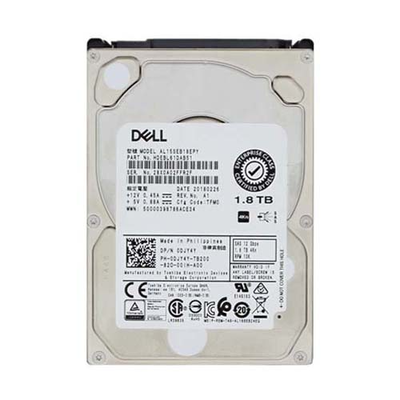DJY4Y Dell 1.8TB 12Gb/s SAS 10000 2.5-Inch Hard Drive