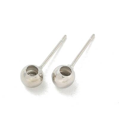 Brass Stud Earring Findings