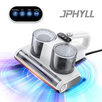 JPHYLL Mattress Mite Remover Vacuum Cleaner - 380W Powerful Brushless Motor, 16KPa Strong Suction, HEPA Filter, UV-C, 6 in 1 ...