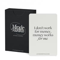 TangoBird Miracle Mantras Affirmation Deck - 60 Cards for Manifestation and Daily Affirmations