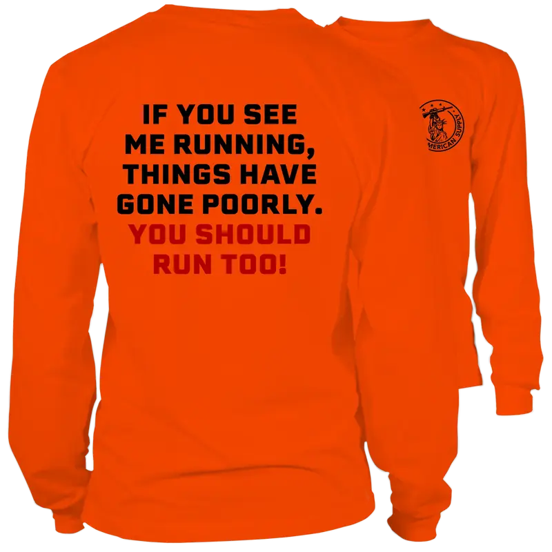 Run - Long Sleeve Hi-Vis T-Shirt