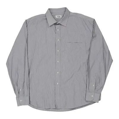 Missoni Striped Shirt - Large Grey Cotton