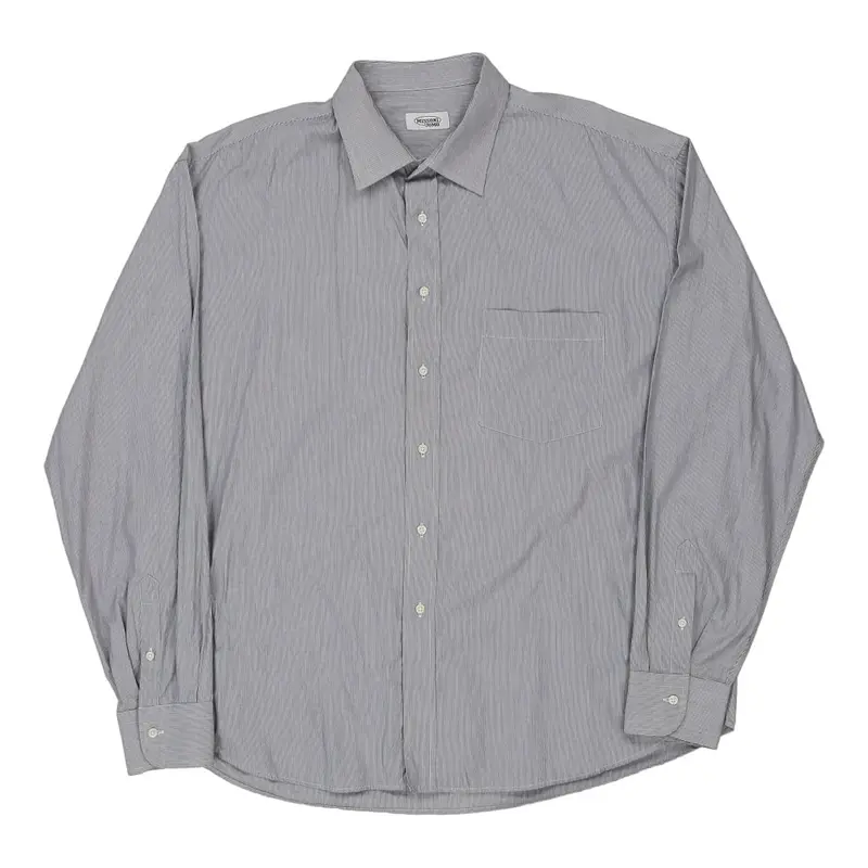 Missoni Striped Shirt - Large Grey Cotton