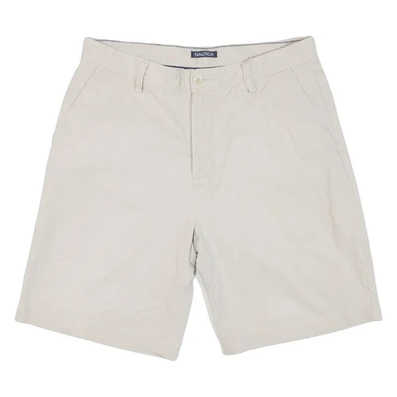 NAUTICA Mens Chino Shorts Beige M W33