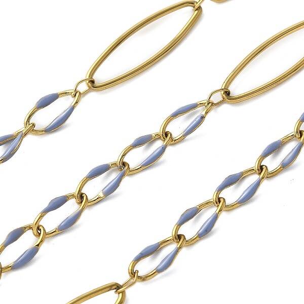 304 Stainless Steel Enamel Link Chains
