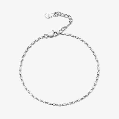 925 Sterling Silver Link Chain Bracelets
