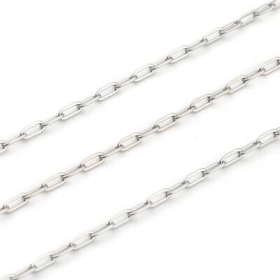 Non-Tarnish 3.28 Feet 304 Stainless Steel Paperclip Chains