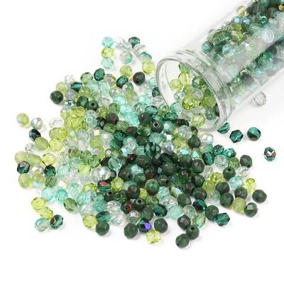 Fire-Polished Czech Glass Beads