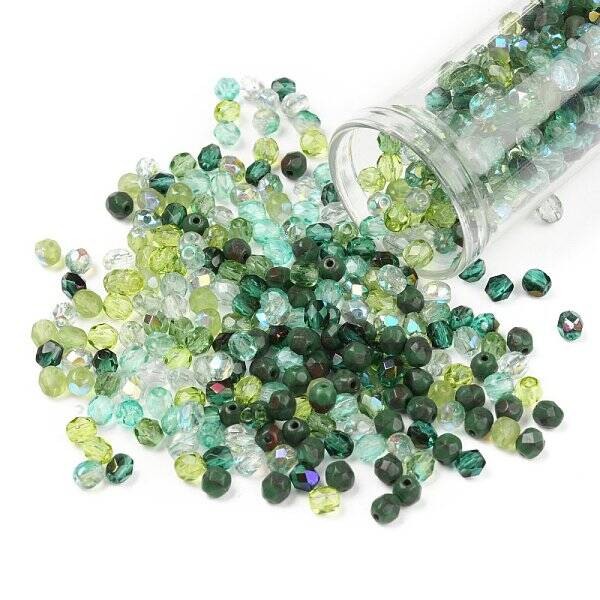 Fire-Polished Czech Glass Beads