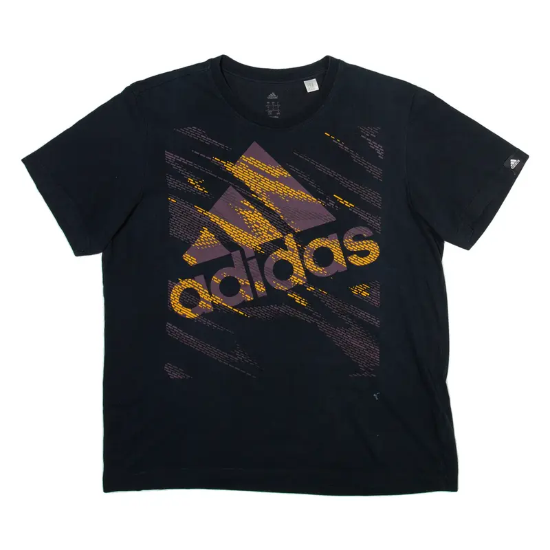 ADIDAS Mens T-Shirt Blue L