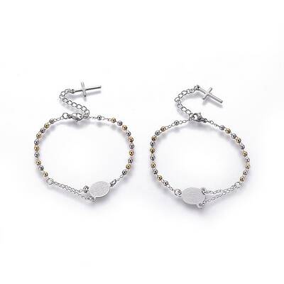 304 Stainless Steel Charm Bracelets