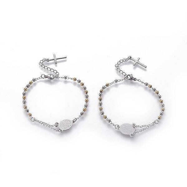 304 Stainless Steel Charm Bracelets