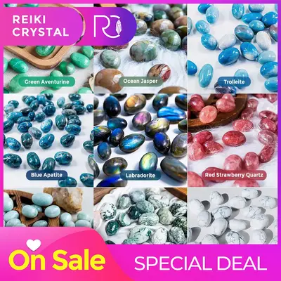 Polished Natural Crystal Tumbled Stones – Ideal For Healing And Collecting