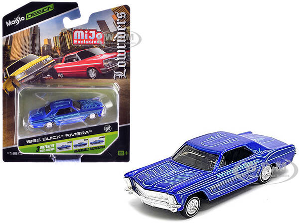 1965 Buick Riviera Candy Blue with Graphics \