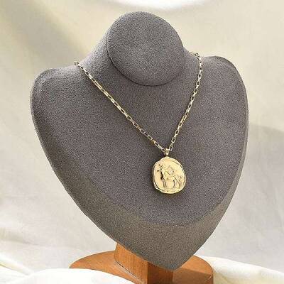 304 Stainless Steel Constellation Pendant Necklaces