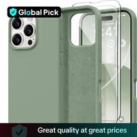 Full Body Shockproof Phone Protective Cover, 1 Silicone Phone Case with 2 Screen Protectors, Phone Accessories Compatible wi...