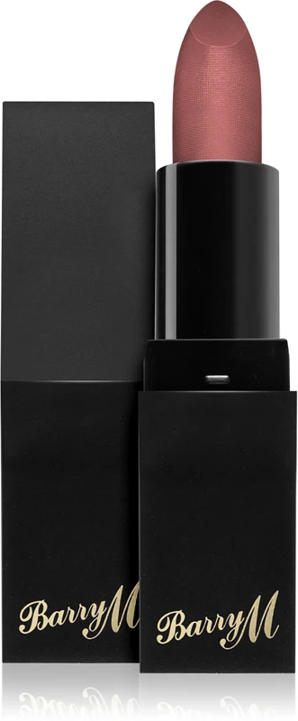 Barry M Velvet Matte Paint mattifying lipstick color Dirty Rose
