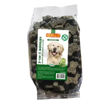 Biofood 3 in 1 Biscuits With Algae For Dogs 500g