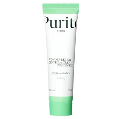 Purito Crema Lenitiva Non Profumata Per Pelli Sensibili (Wonder Releaf Cream Unscented) - Volume: 50 Ml